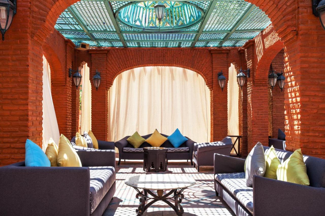 Rose Aqua Park Hotel Marrakesch Exterior foto