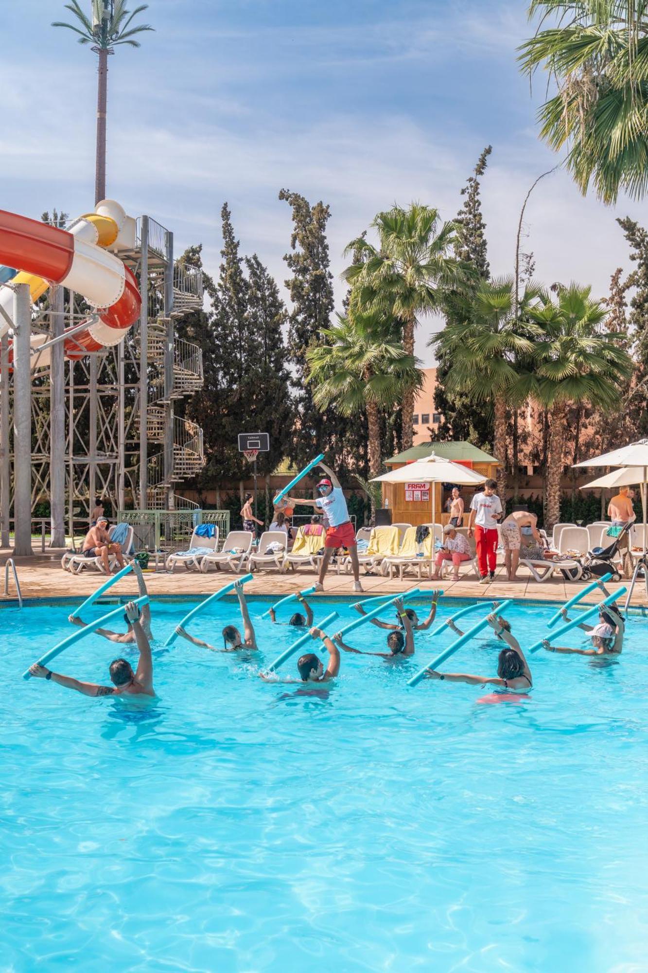 Rose Aqua Park Hotel Marrakesch Exterior foto