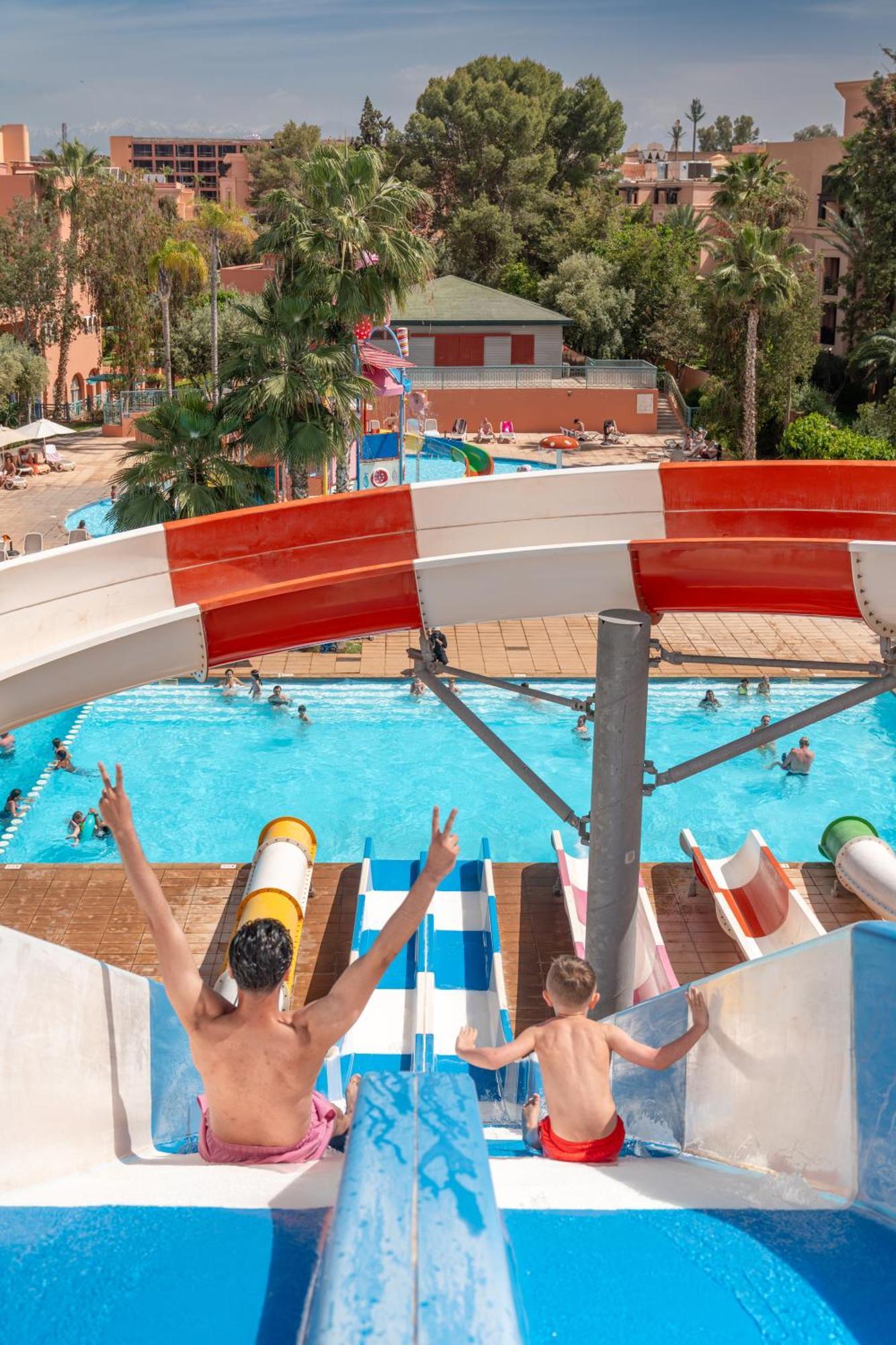 Rose Aqua Park Hotel Marrakesch Exterior foto