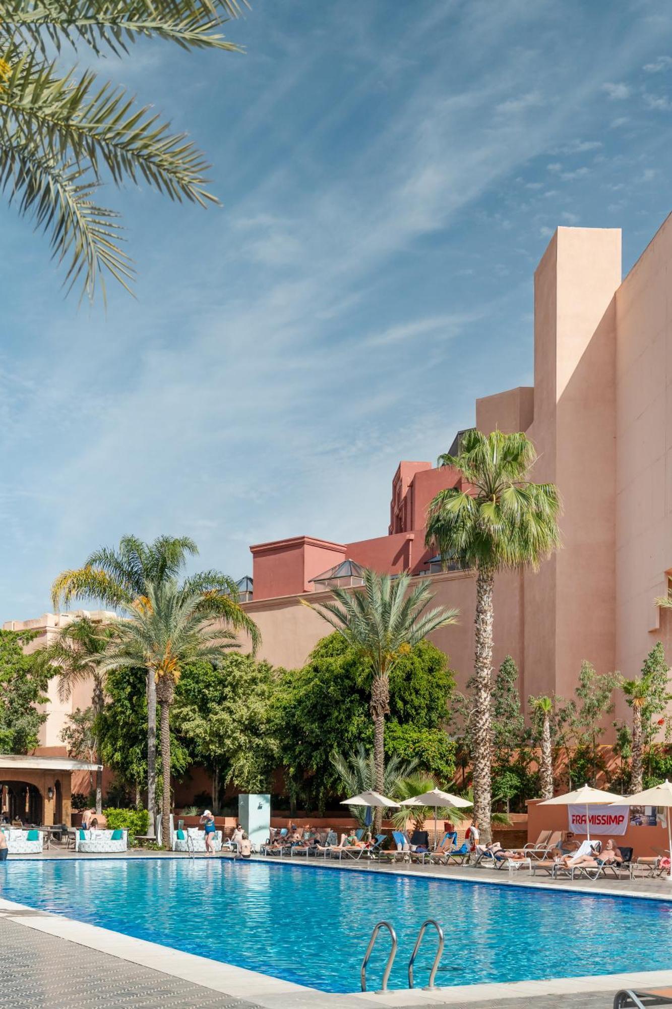 Rose Aqua Park Hotel Marrakesch Exterior foto
