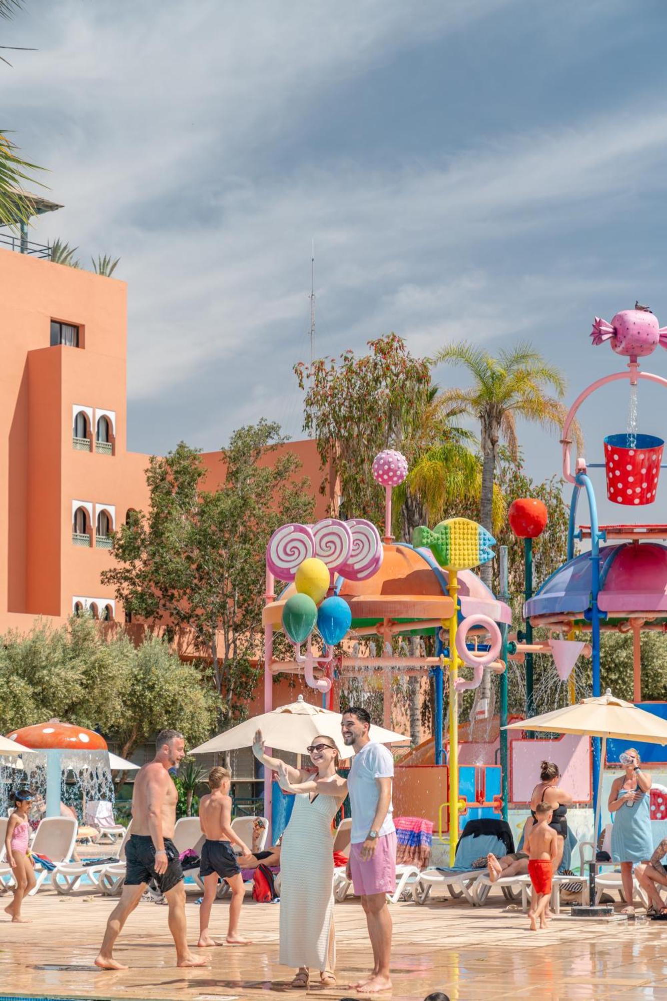 Rose Aqua Park Hotel Marrakesch Exterior foto
