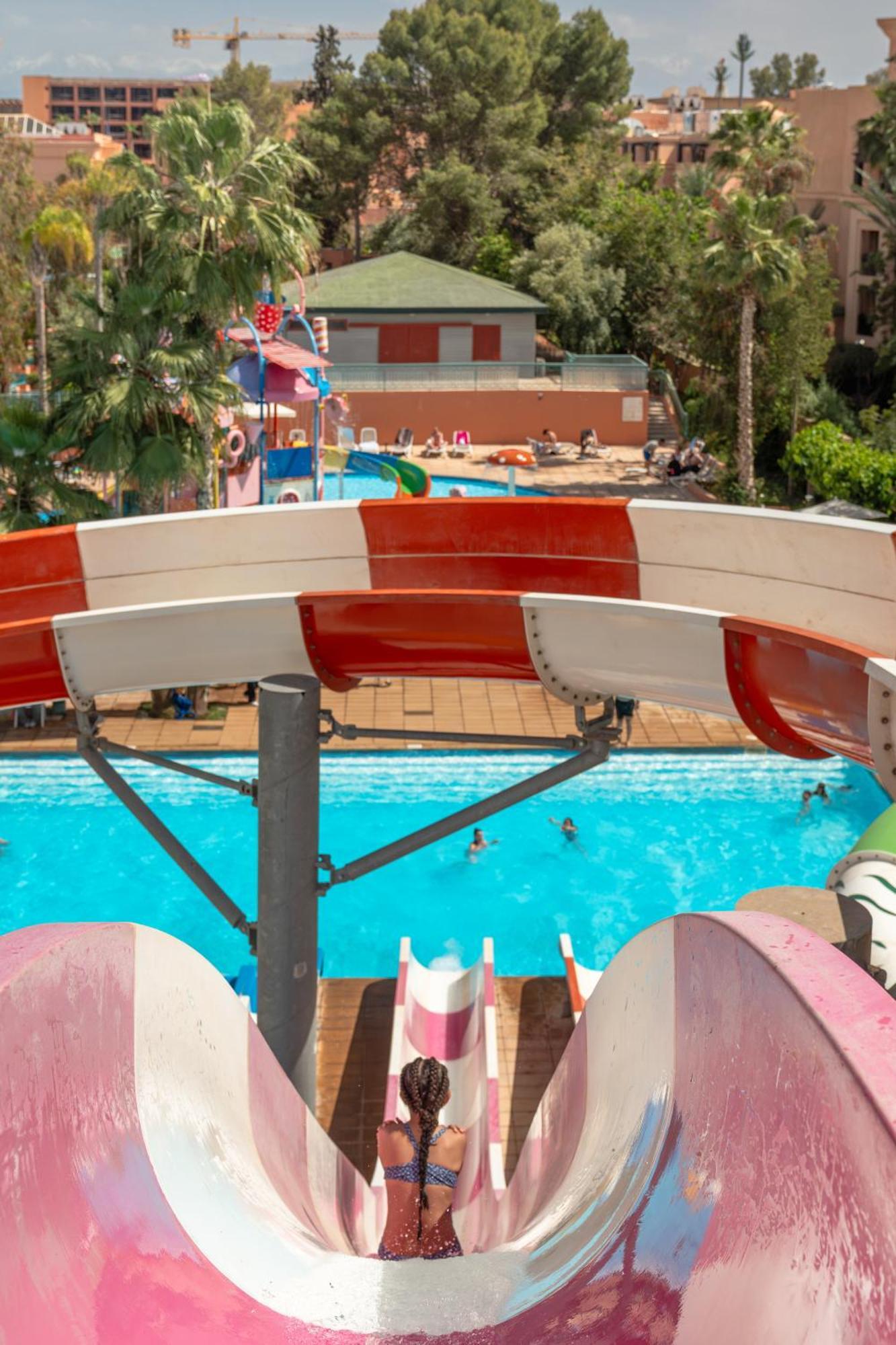 Rose Aqua Park Hotel Marrakesch Exterior foto