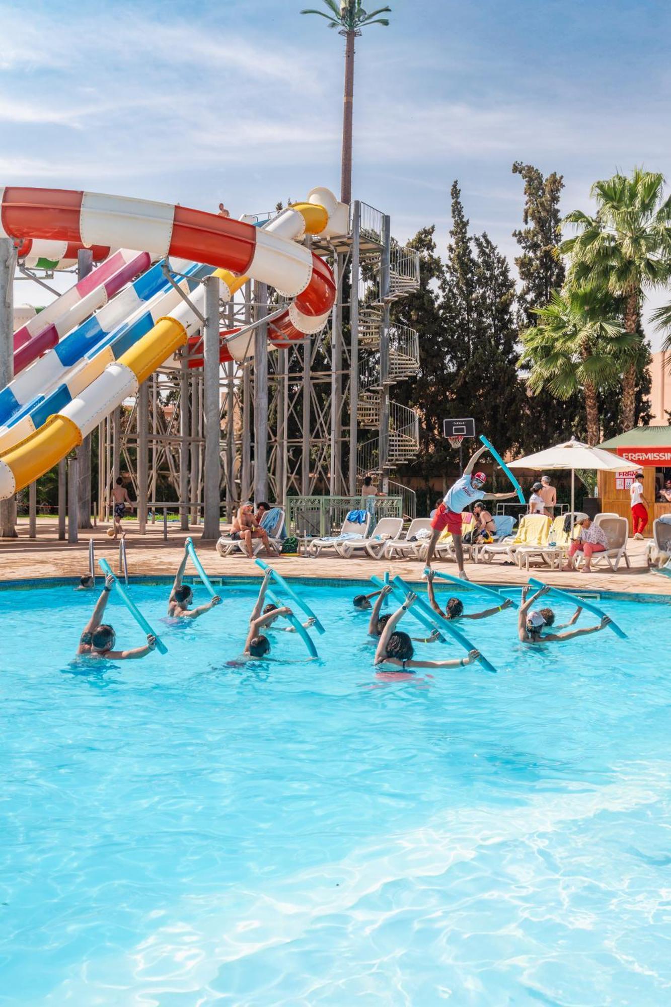 Rose Aqua Park Hotel Marrakesch Exterior foto