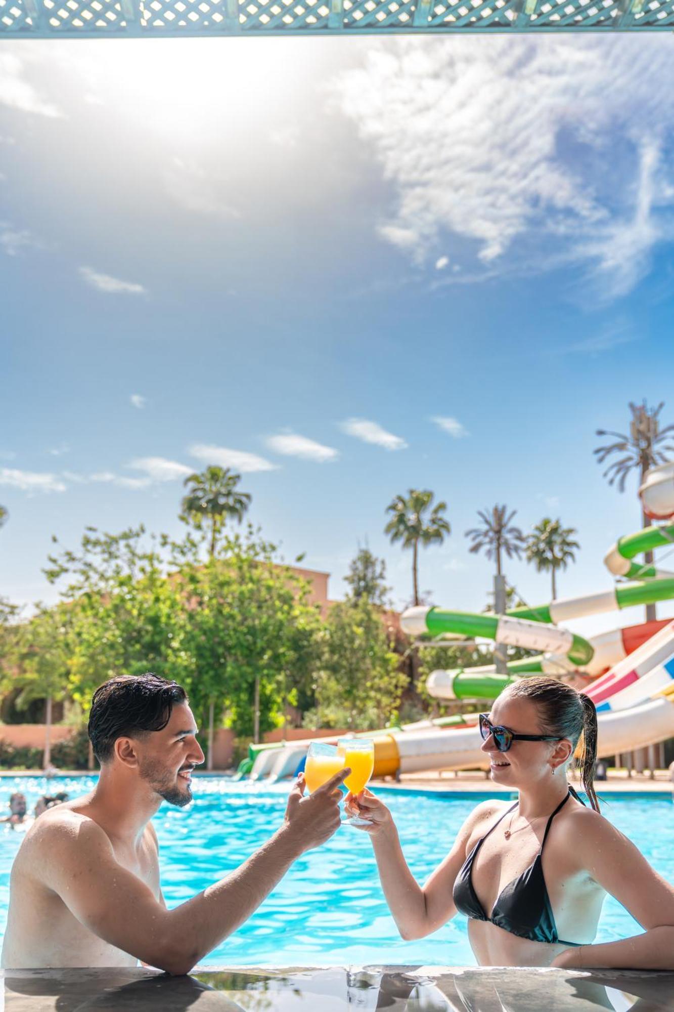 Rose Aqua Park Hotel Marrakesch Exterior foto