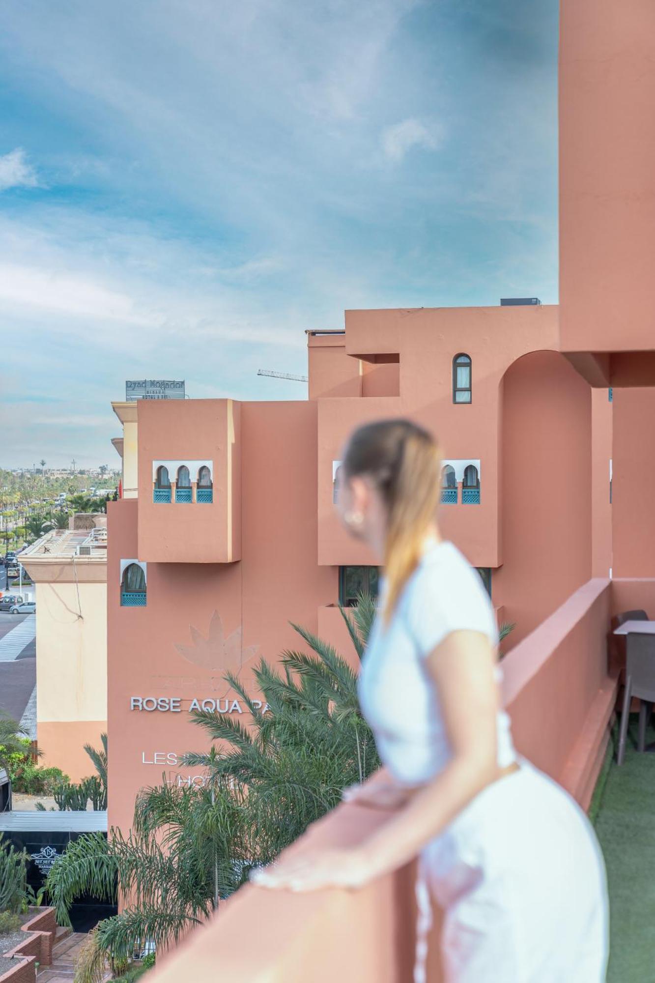 Rose Aqua Park Hotel Marrakesch Exterior foto
